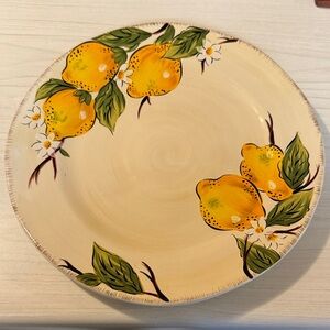 Avalon Cream Ceramic Plate